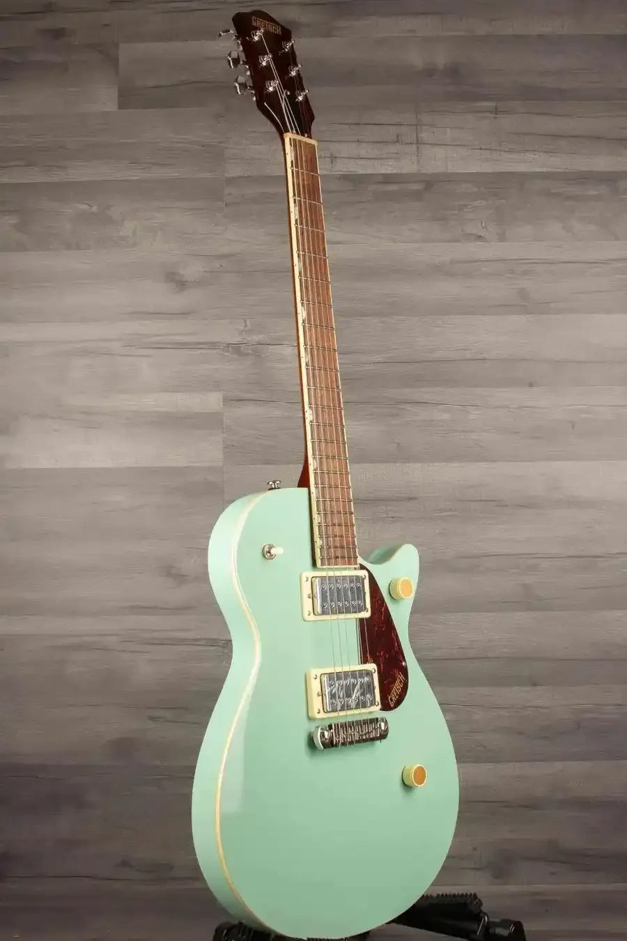 Gretsch  Streamliner™ Jet™ Club Single-Cut with Wraparound, Laurel Fingerboard, Mint Metallic