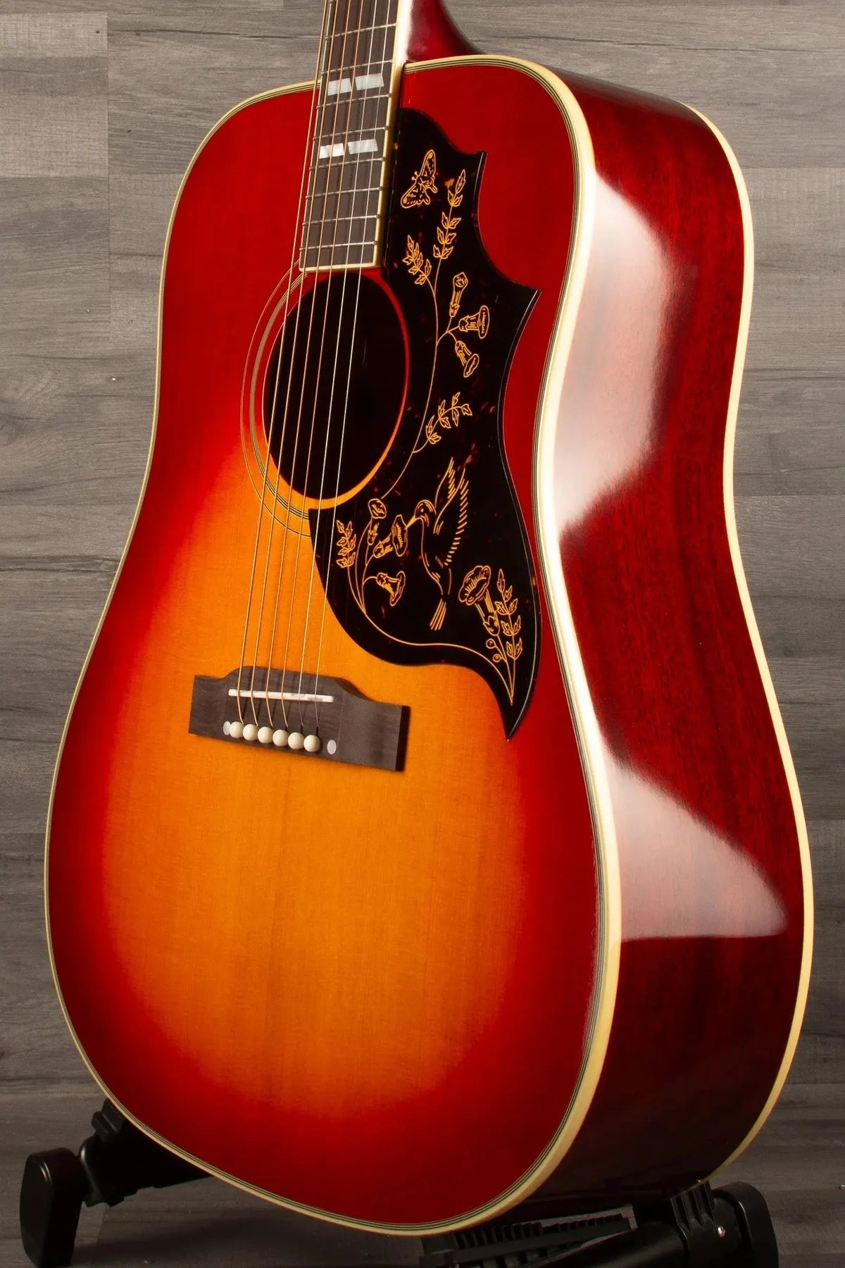 Epiphone Inspire By Gibson 1960 Hummingbird Reissue, Heritage Cherry Sunburst
