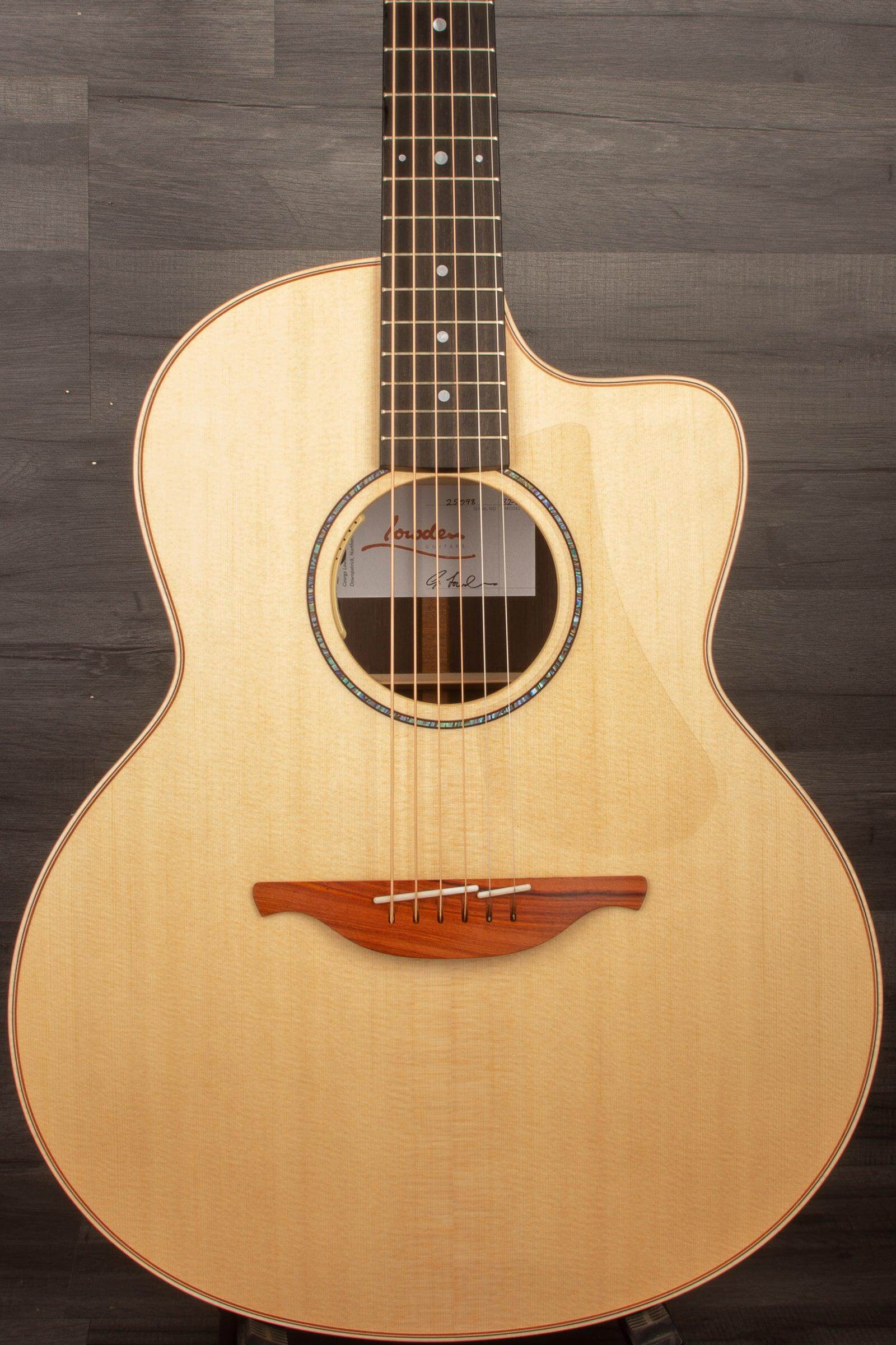 USED Lowden 32SE Guitar for Sale - Indian Rosewood and Sitka Spruce