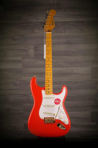 Squier FSR Classic Vibe 50s Stratocaster Fiesta Red Gold Hardware