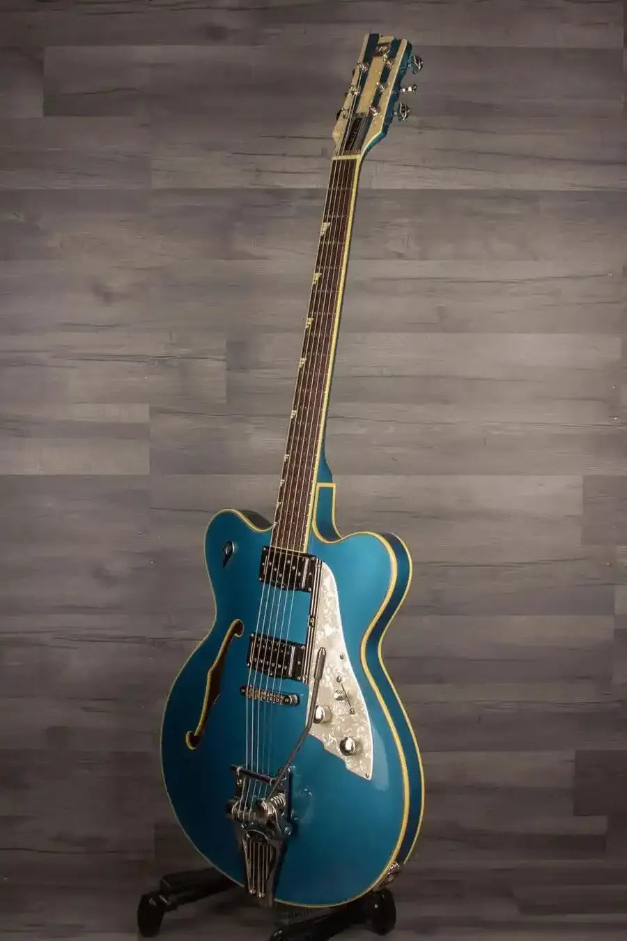 Duesenberg Fullerton Elite Electric Guitar Catalina Blue With Hard Case