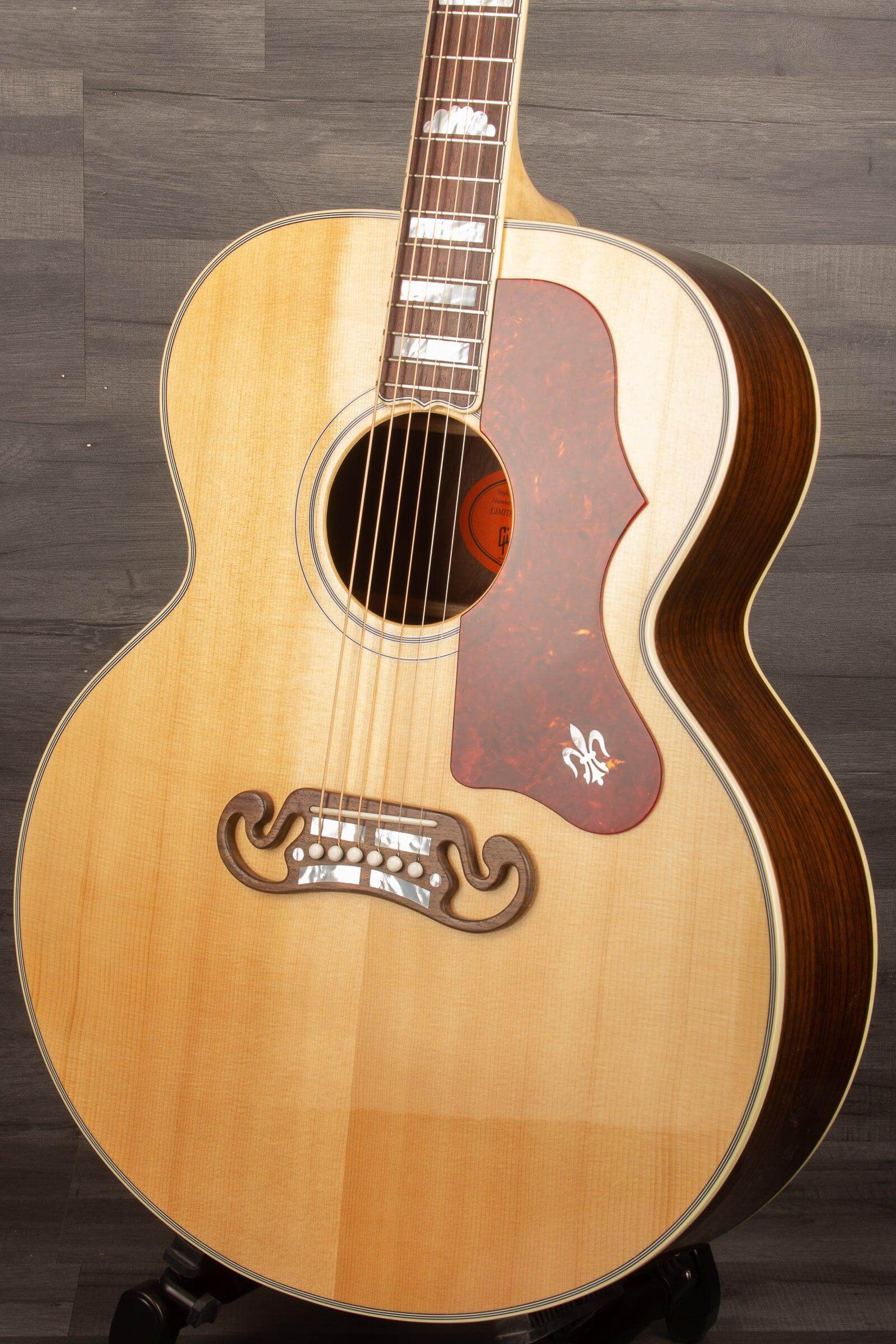 USED - Gibson SJ-200 Citation Mystic Rosewood in Antique Natural #11357086