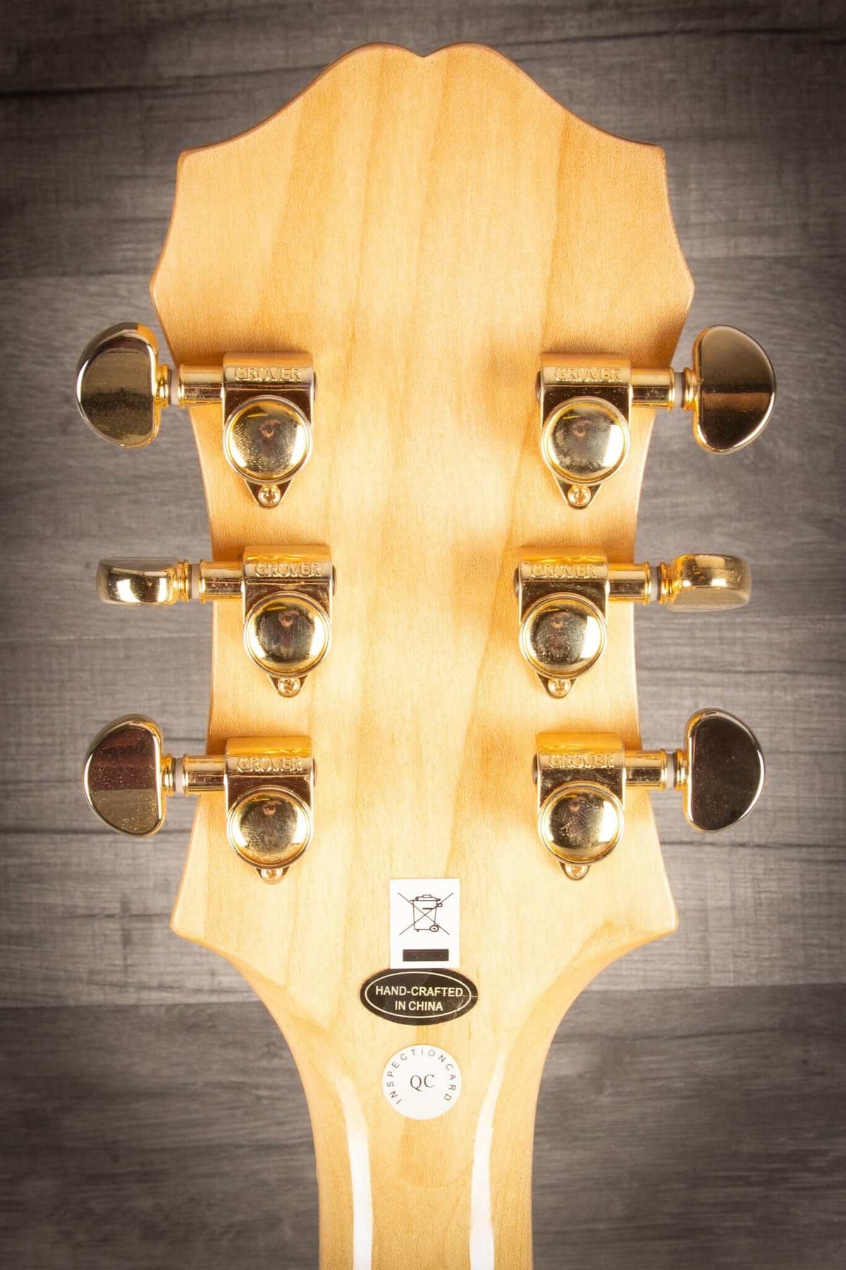 USED - Epiphone Sheraton ii - Natural, Gold Hardware - 2011