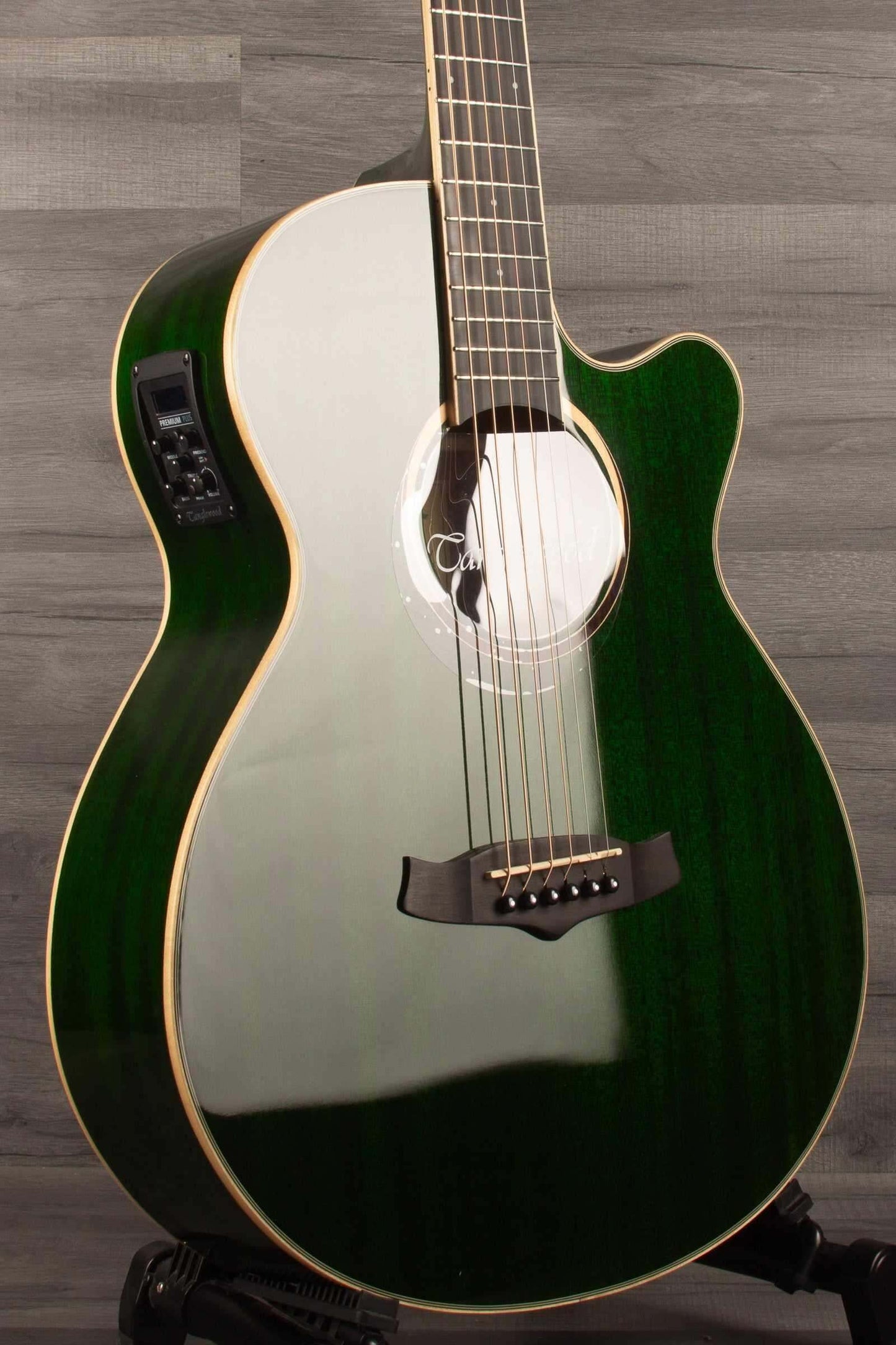 Tanglewood TW4CEFG Winterleaf Green Gloss Acoustic Guitar - Premium Quality and Unique Design