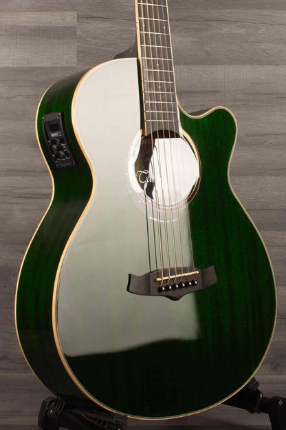 Tanglewood TW4CEFG Winterleaf Green Gloss Acoustic Guitar - Premium Quality and Unique Design
