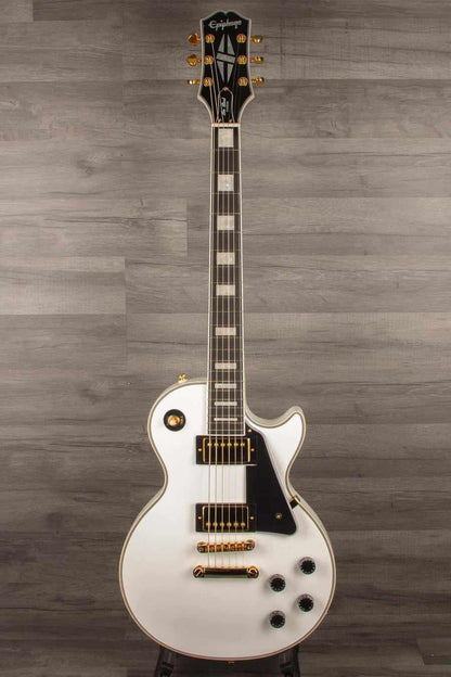 USED Epiphone Les Paul Custom Alpine White