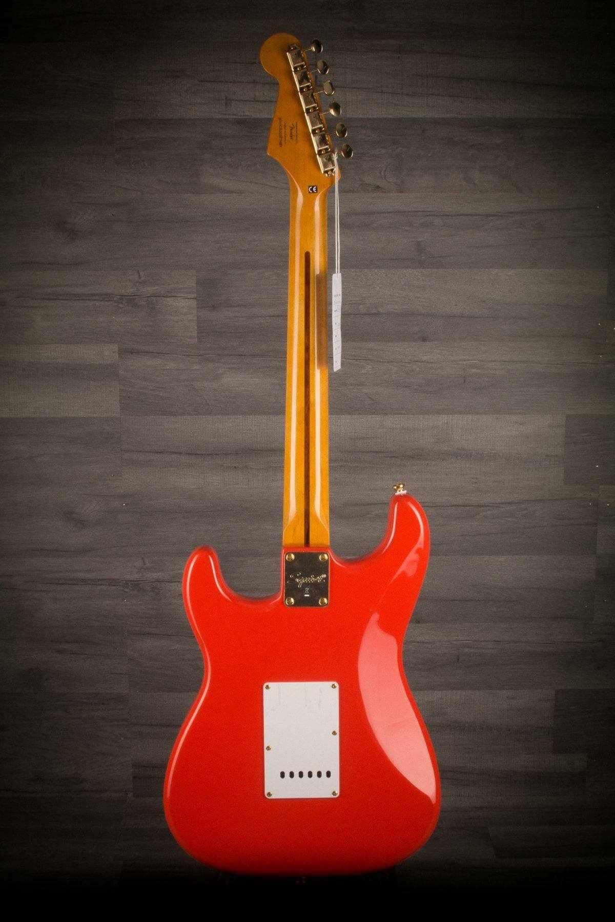 Squier FSR Classic Vibe 50s Stratocaster Fiesta Red Gold Hardware