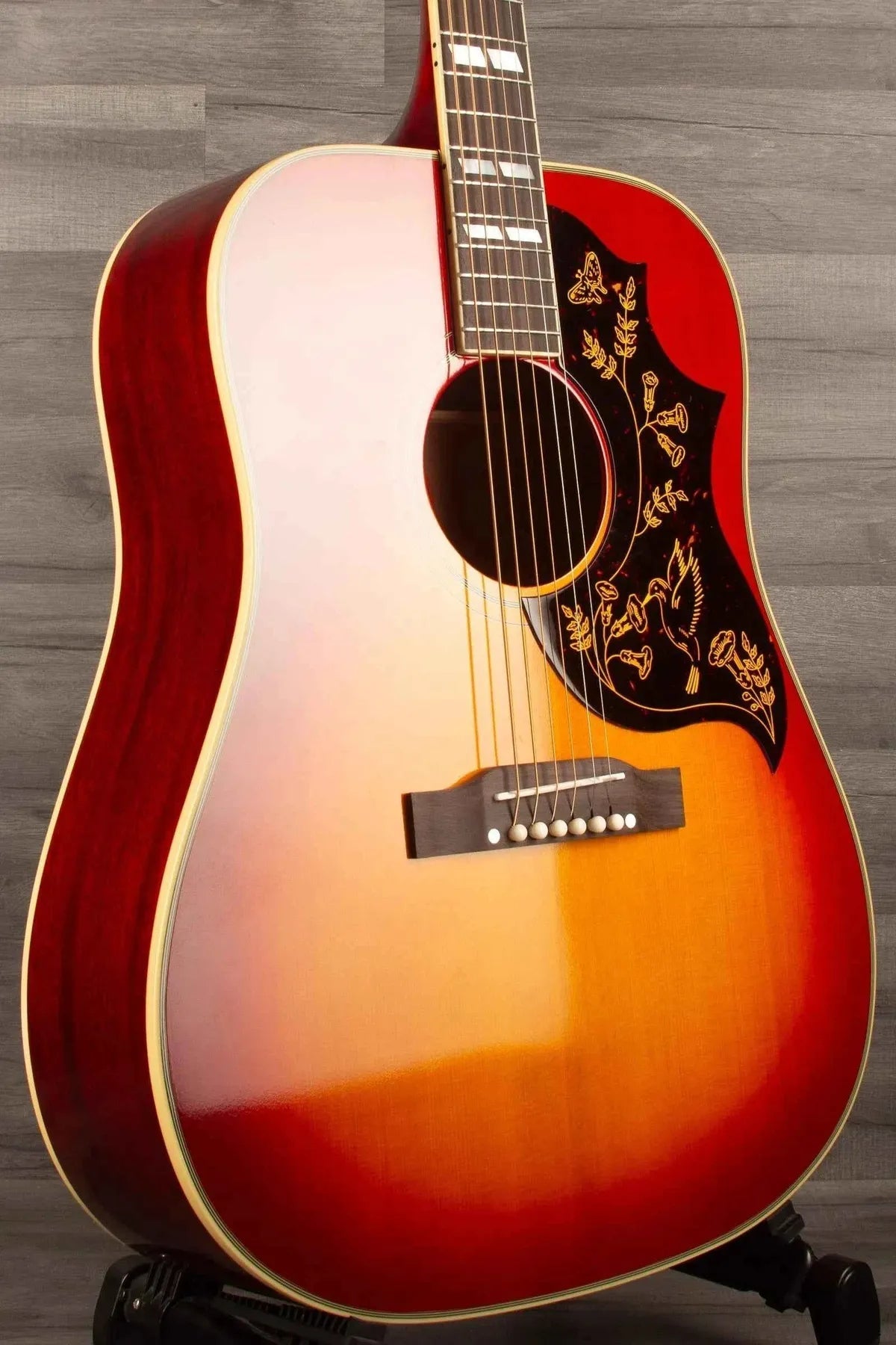 Epiphone Inspire By Gibson 1960 Hummingbird Reissue, Heritage Cherry Sunburst