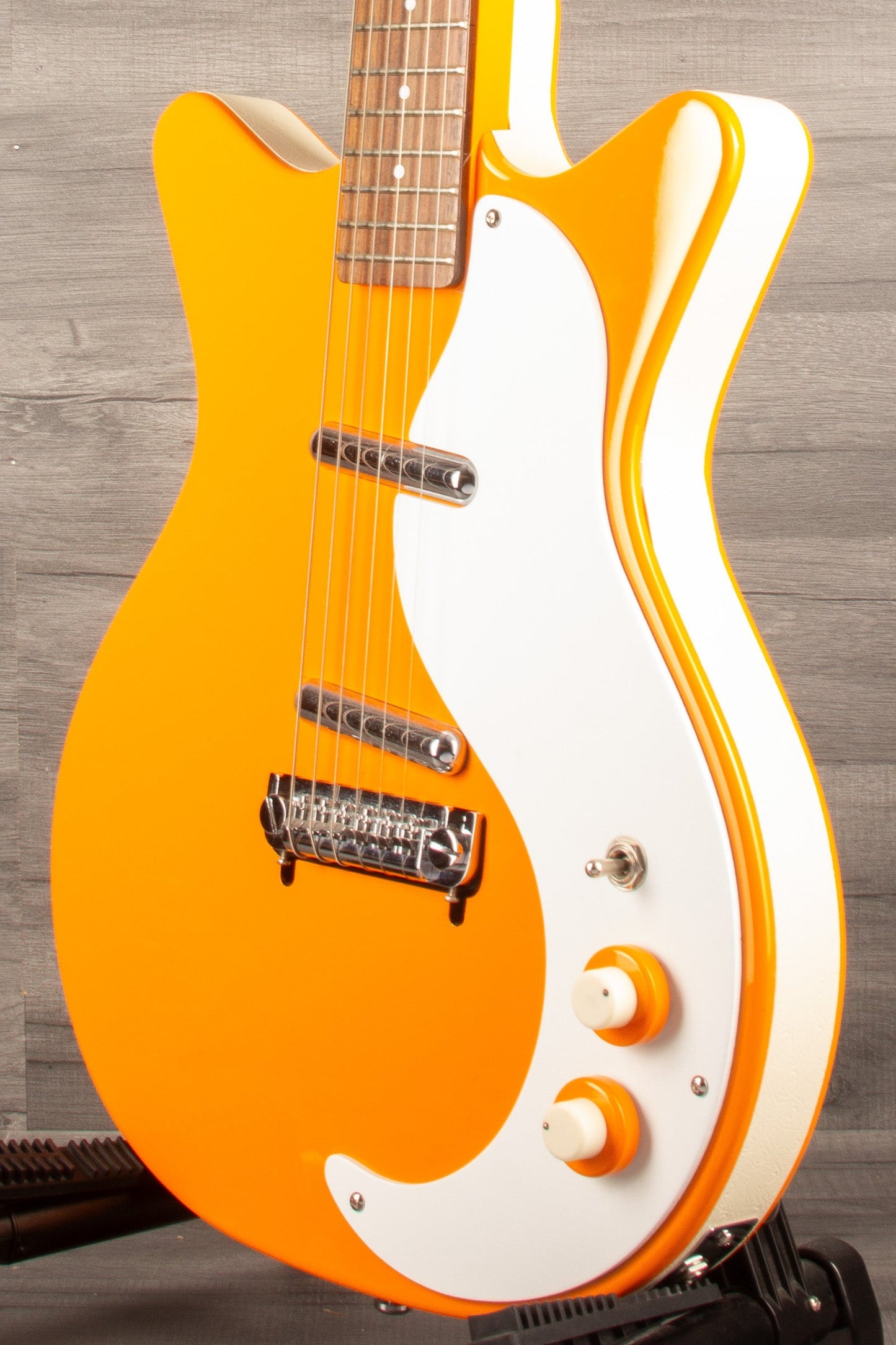 Used Danelectro 59M NOS DC - Excellent Condition Orange Guitar