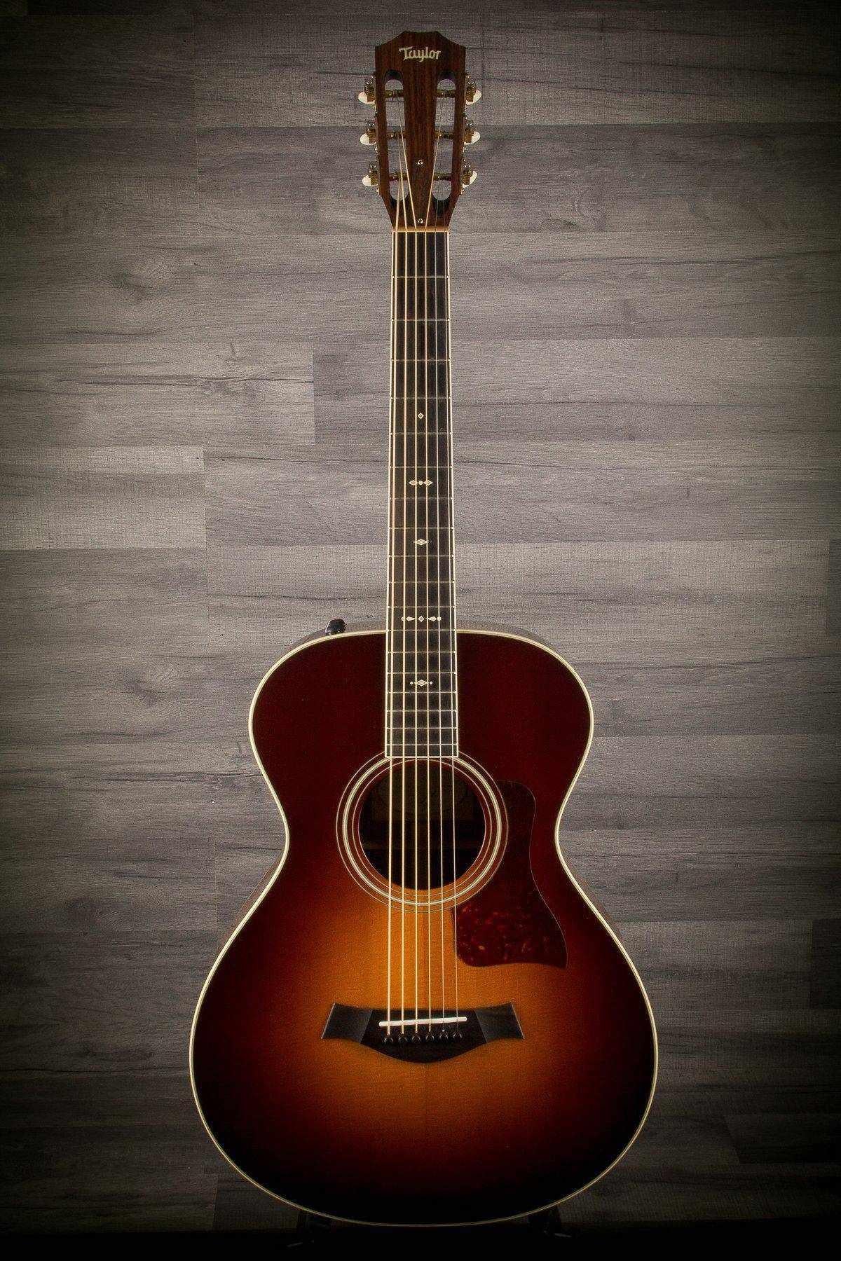 USED - 2015 Taylor 712e 12-Fret Western Sunburst