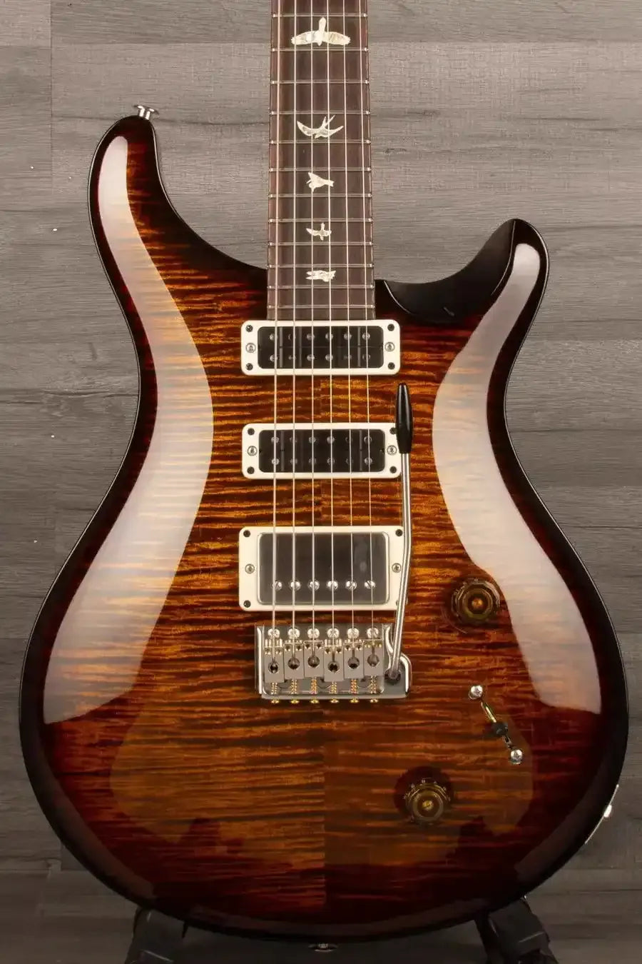 PRS Studio Electric Guitar (#0342498) - Black Gold Wrap, 58/15 LT Humbucker, Dual Narrowfield Pickups, Gen III Tremolo
