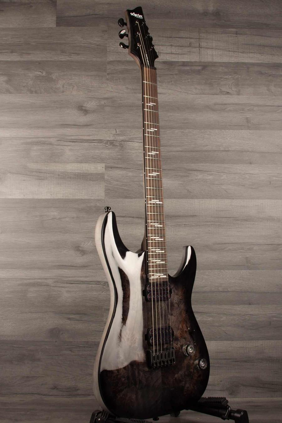 USED -  Schecter Omen Elite - See through Black