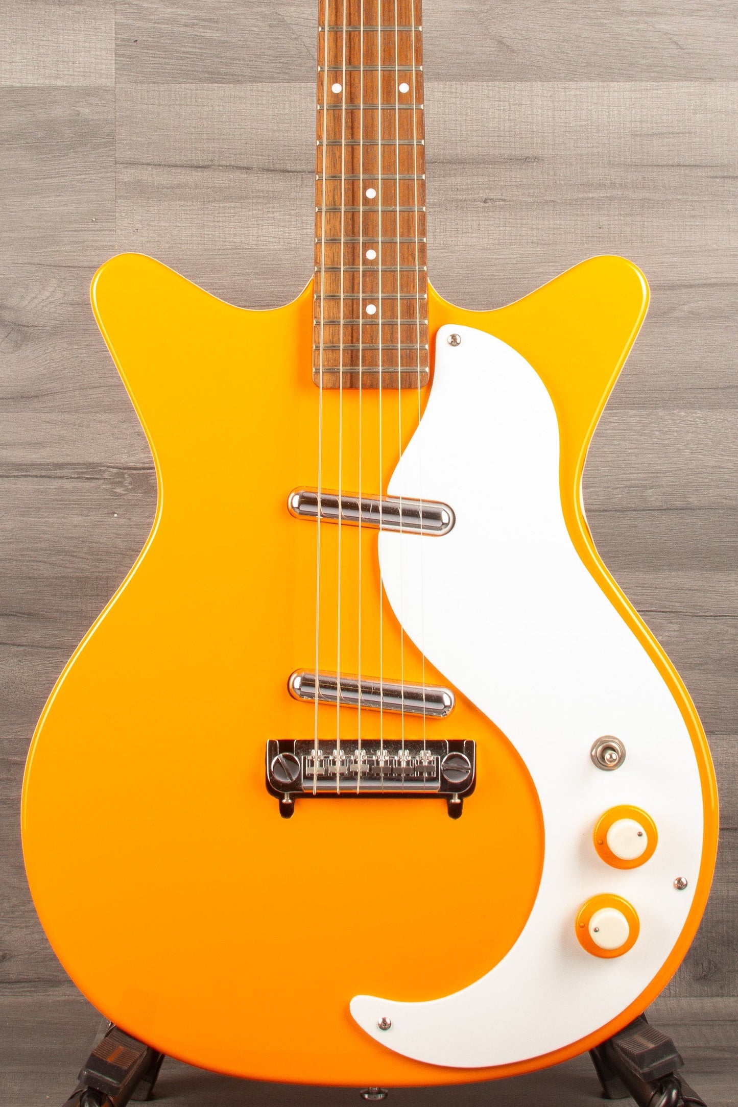 Used Danelectro 59M NOS DC - Excellent Condition Orange Guitar