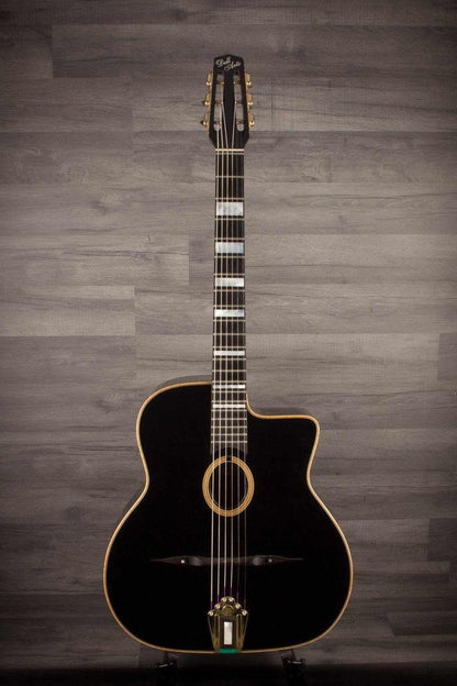 USED - Dell Arte Tuxedo Gypsy Jazz guitar including hard case