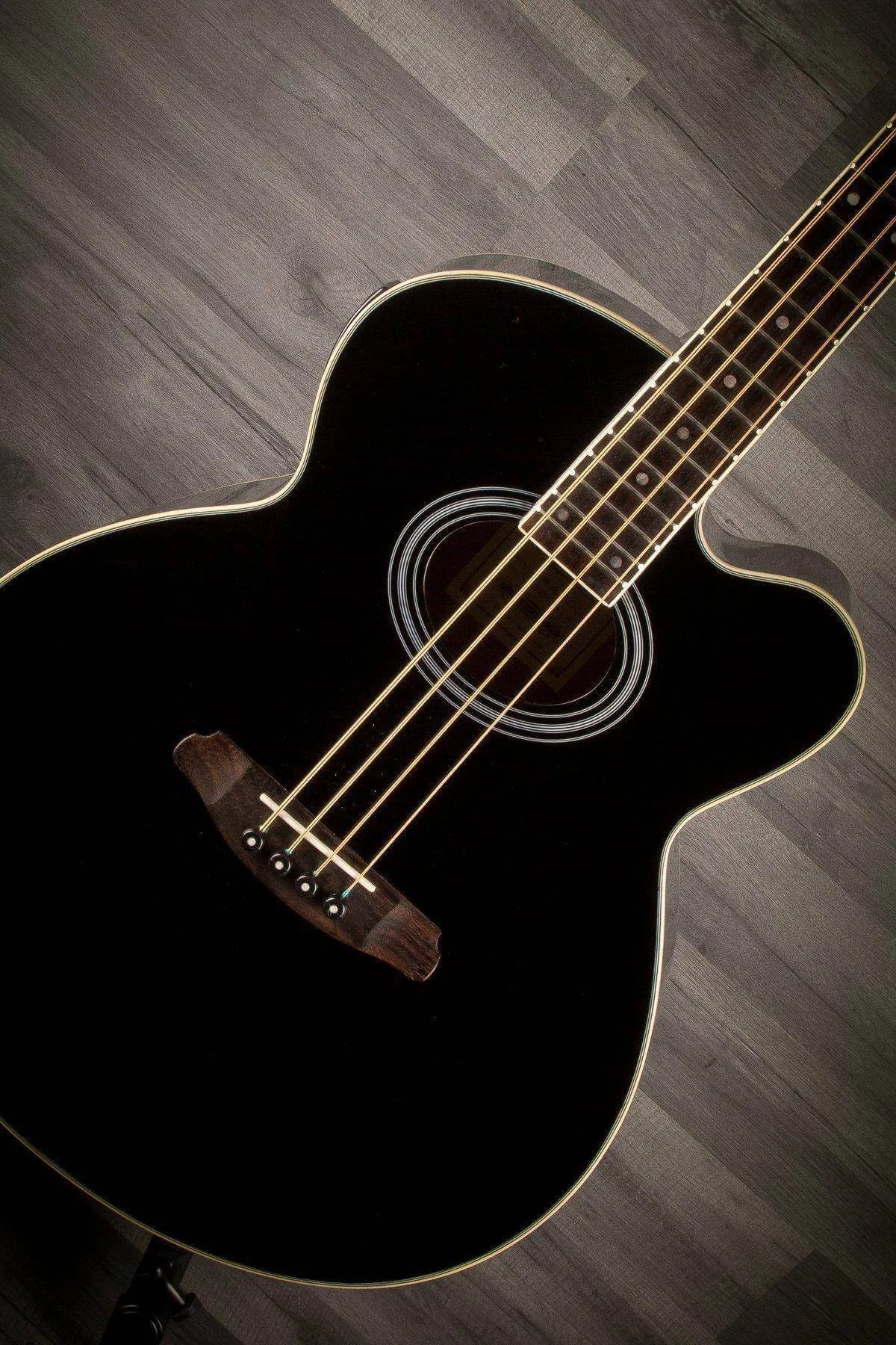 Aria Feb-30M Black Acoustic - Bass Guitar