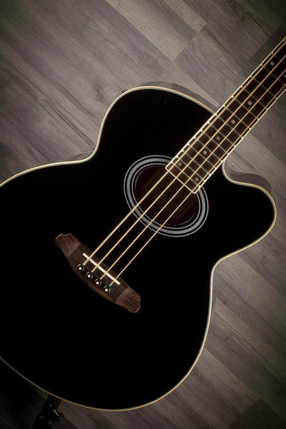 Aria Feb-30M Black Acoustic - Bass Guitar