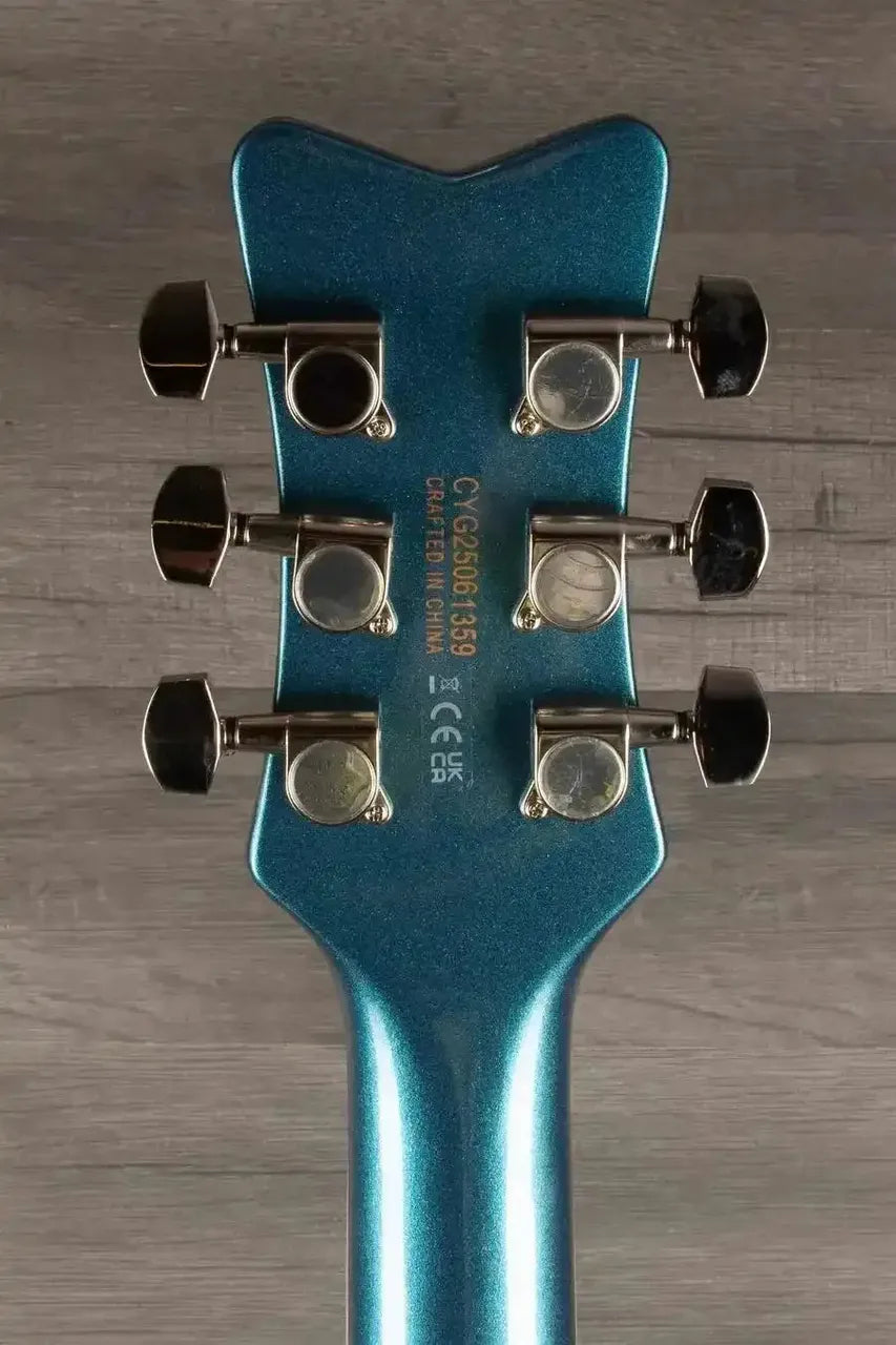 Gretsch Electromatic Jet Guitar with Rosewood Fingerboard in Riviera Blue