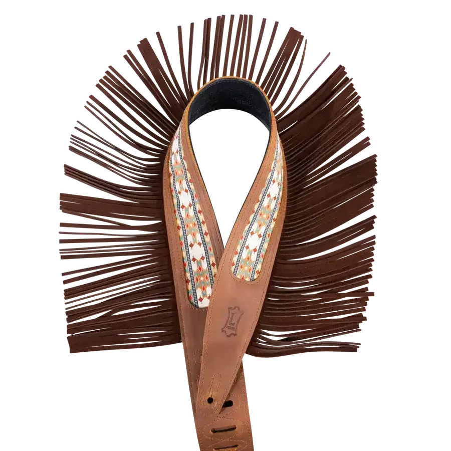 Levy's Crazy Horse Outlaw Series Guitar Strap - Brown