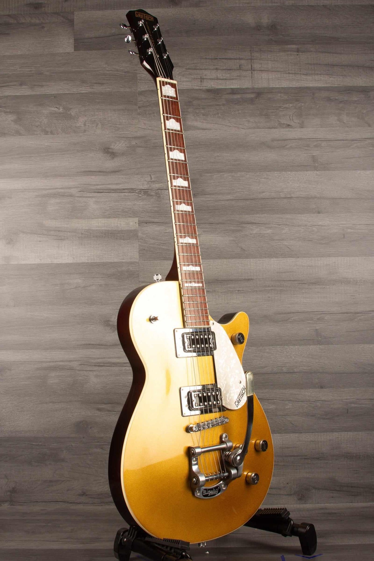 USED - Gretsch G5438T Electromatic, Pro Jet Sparkling gold.