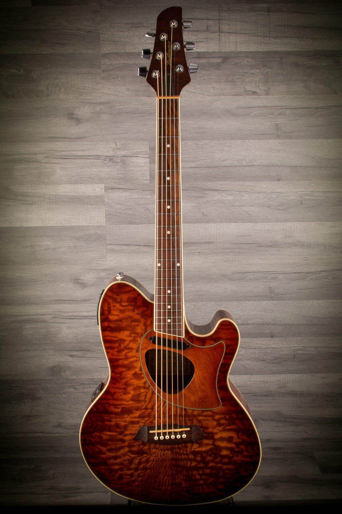 USED - Ibanez TCM50E Vintage Brown Sunburst