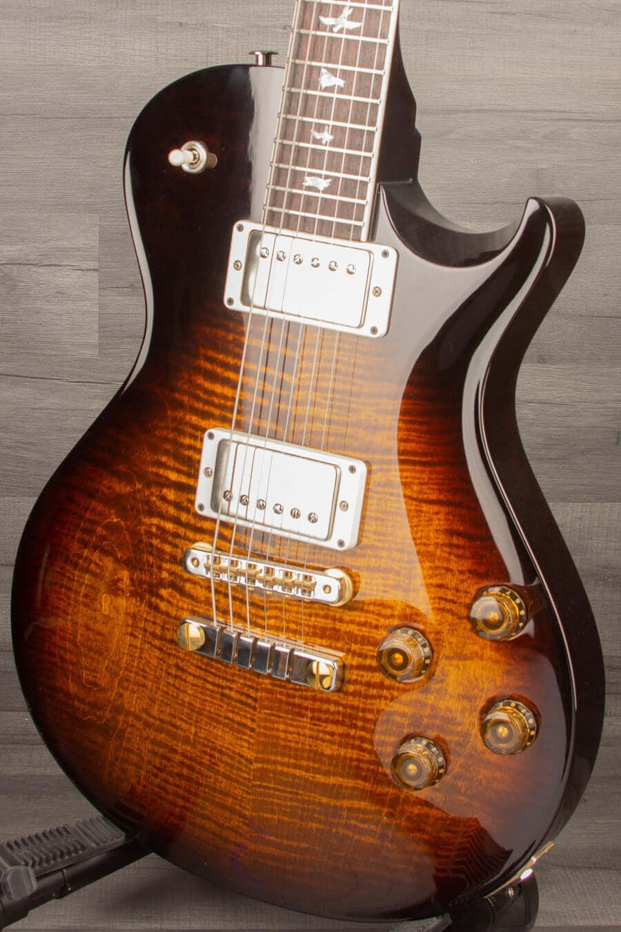 PRS McCarty SC594 Electric Guitar s#0331322 – 58/15 LT+ Pickups, Black Gold Wrap