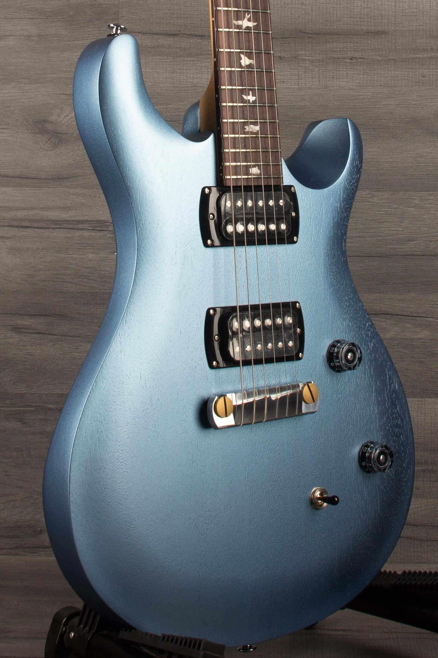 PRS SE CE24 Standard satin Stoptail - Ice blue metallic