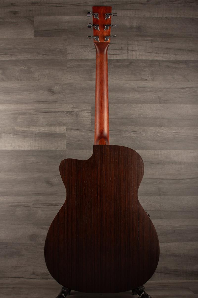 Sigma 000TCE Tilia Back & sides cutaway, torch inlay