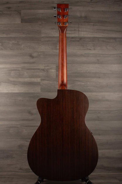 Sigma 000TCE Tilia Back & sides cutaway, torch inlay