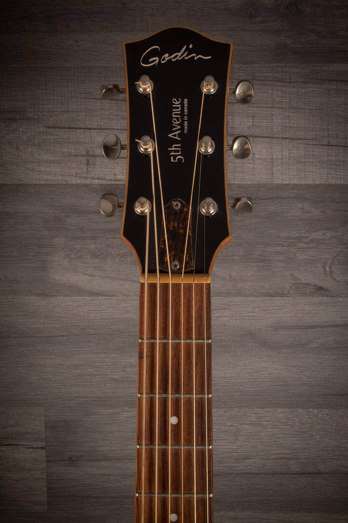 USED - Godin 5Th Avenue Kingpin P90 - Cognac Burst