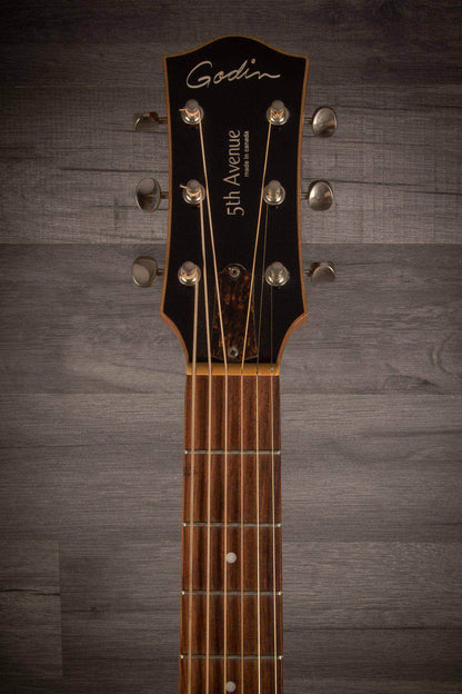 USED - Godin 5Th Avenue Kingpin P90 - Cognac Burst