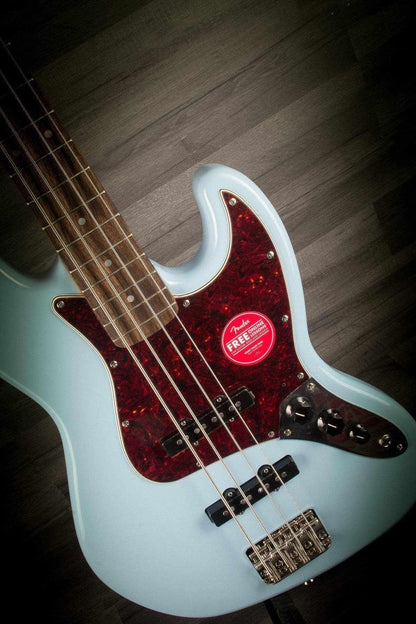 Squier - Classic Vibe 60's Jazz Bass Guitar - Daphne Blue