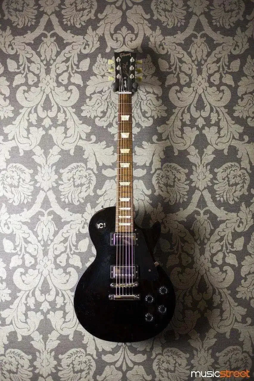 USED - Gibson Les Paul Studio - Ebony, Chrome Hardware