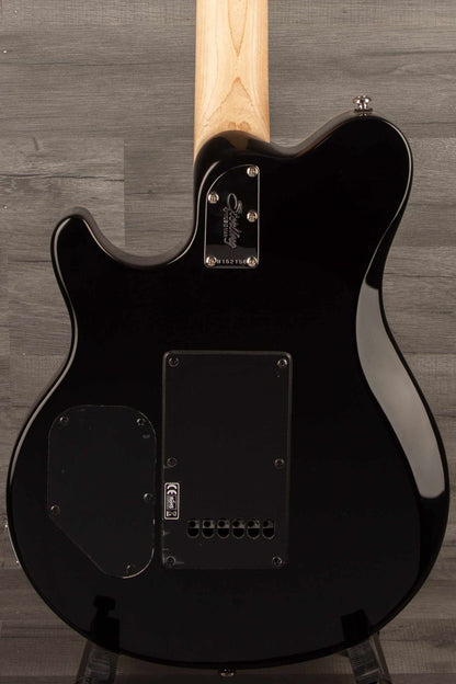 MusicMan Sterling Axis Flame Maple - Neptune Blue
