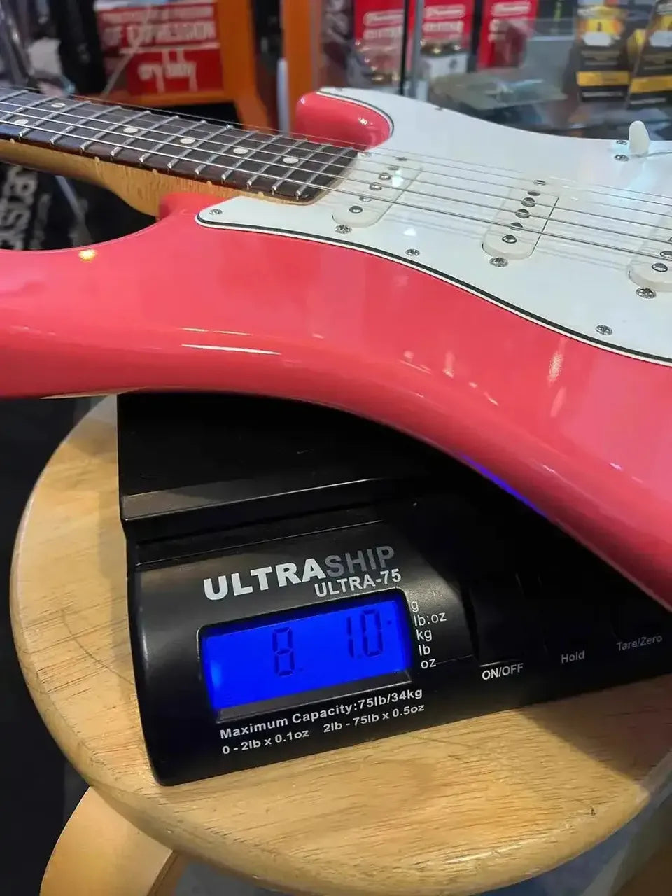 USED - 2022 Fender Custom Shop '59 Stratocaster NOS in Faded Fiesta Red