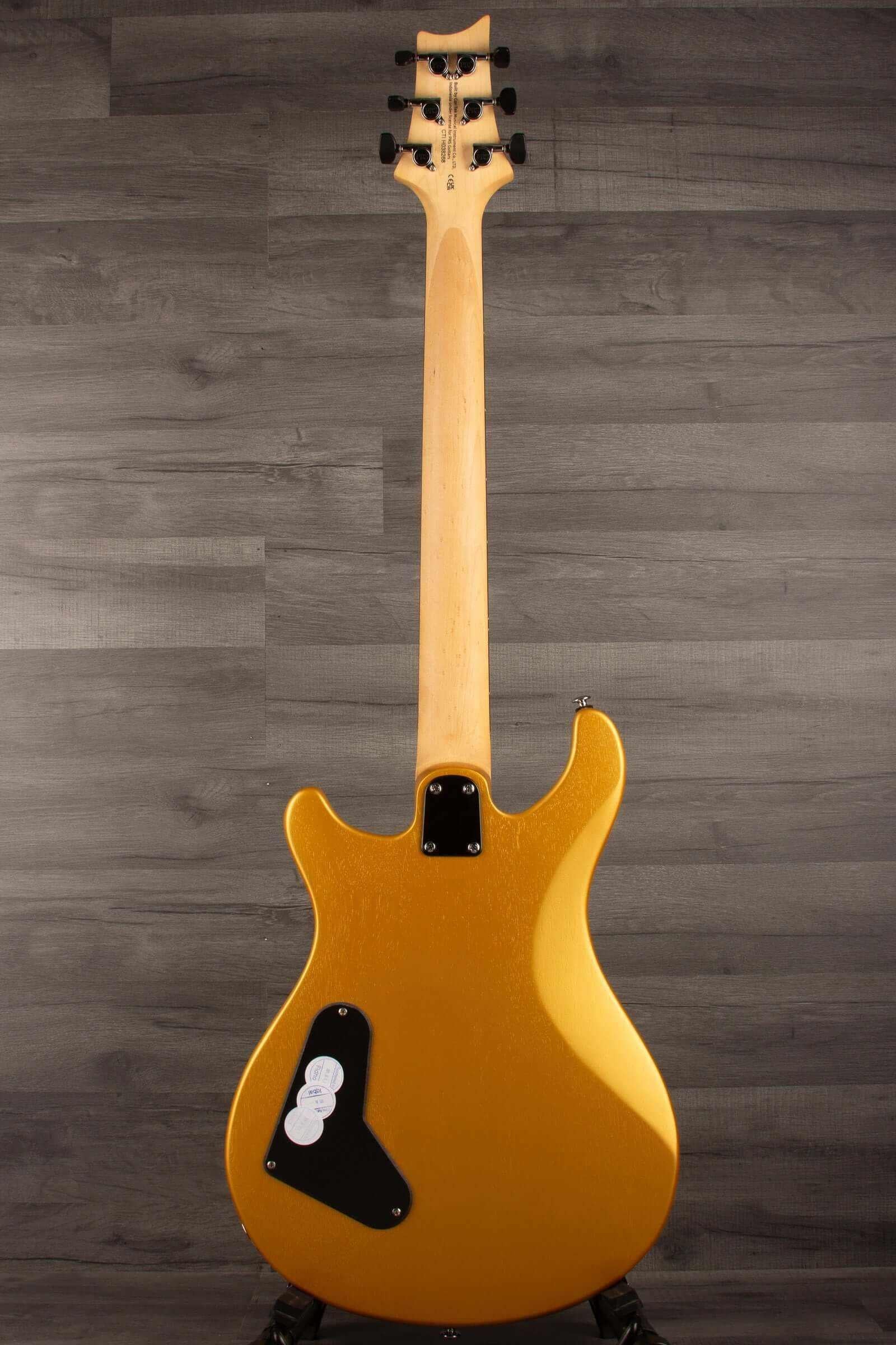 PRS SE CE24 Standard satin Stoptail - Metallic Gold