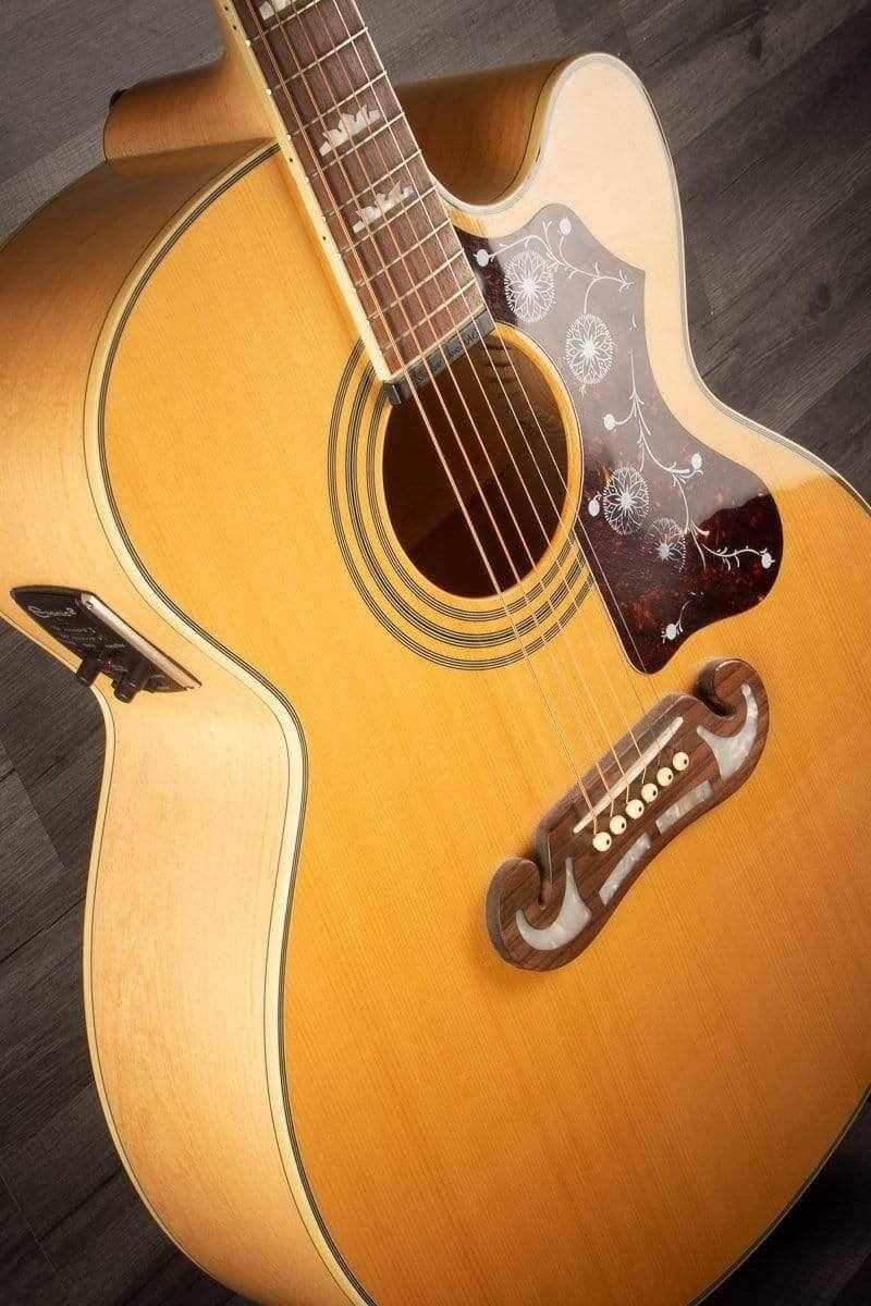 USED - Epiphone EJ-200CE Natural with Gig Bag