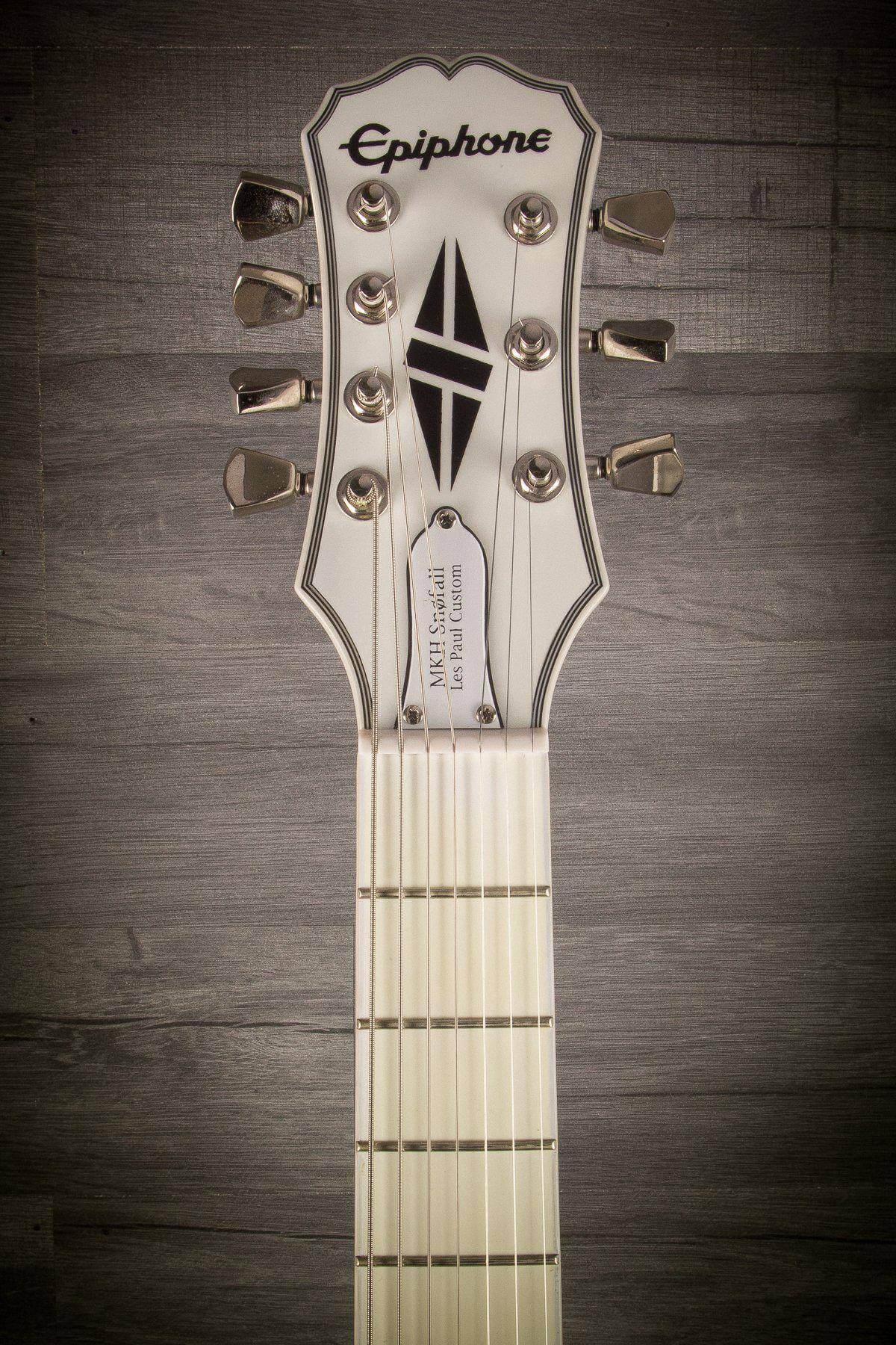 USED - Epiphone Matt Heafy Snofall 7-String Les Paul Custom