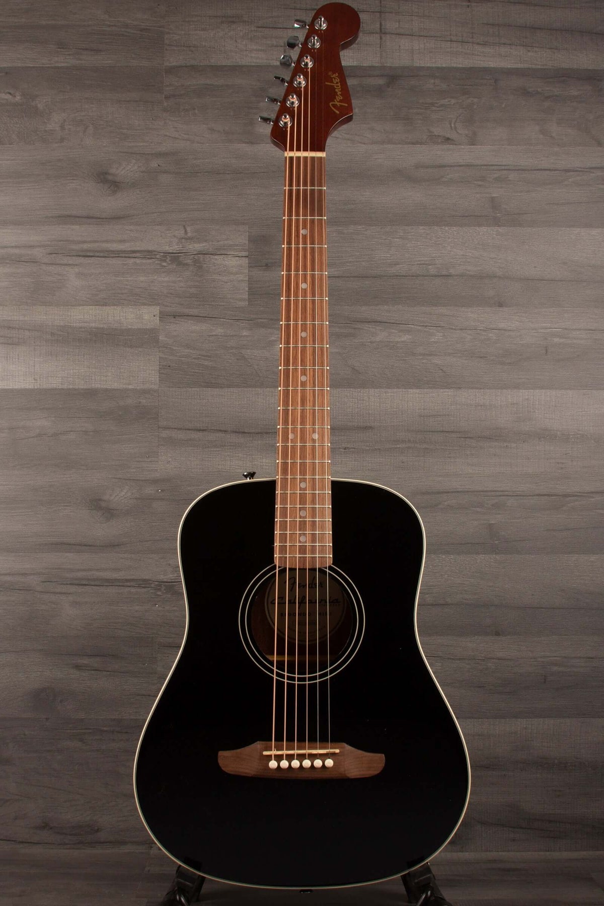 Fender California Standard Redondo™ Mini with Bag, Spruce Top, Black