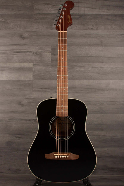 Fender California Standard Redondo™ Mini with Bag, Spruce Top, Black