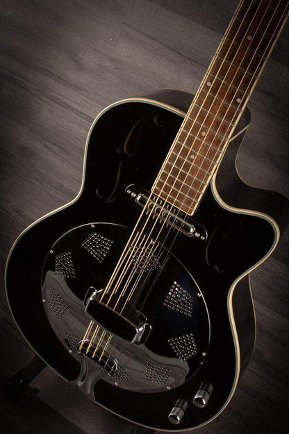 USED - Ozark 3515E Resonator Black Electro Cutaway