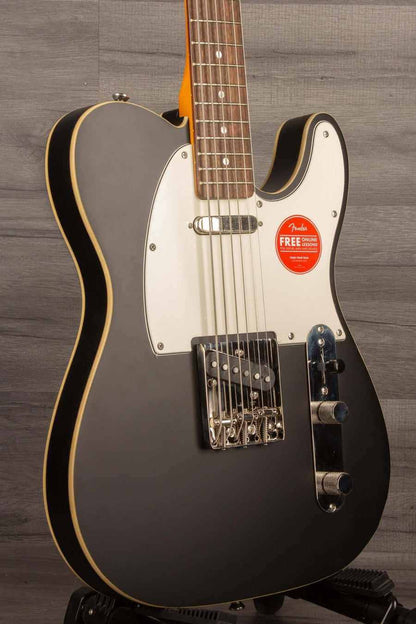 Squier  Classic Vibe Baritone Custom Telecaster®, Laurel Fingerboard, Parchment Pickguard, Satin Black