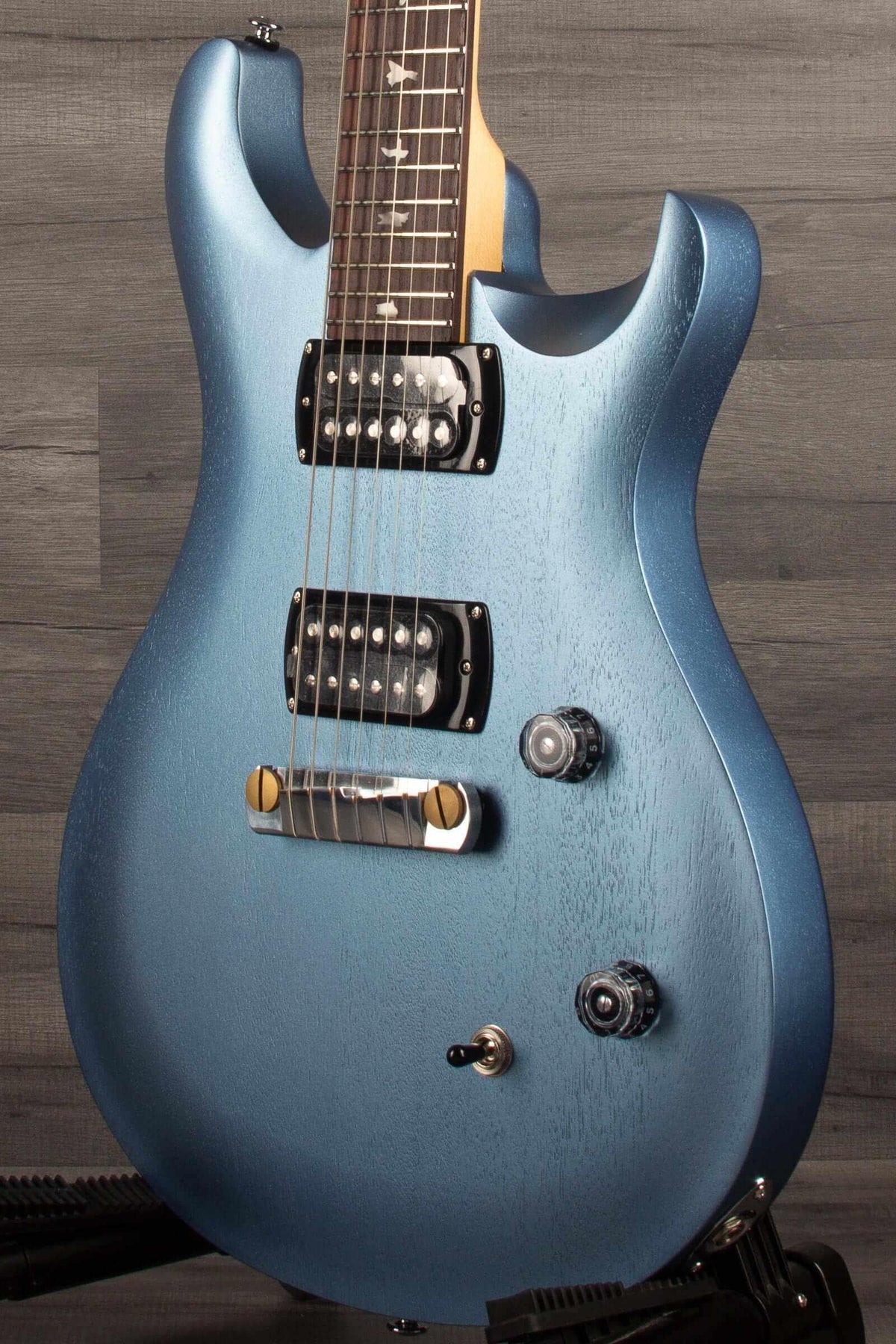 PRS SE CE24 Standard satin Stoptail - Ice blue metallic