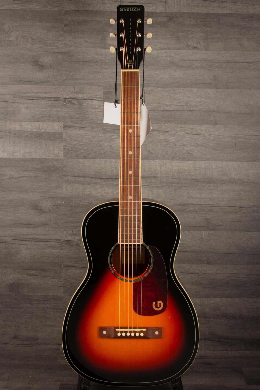 Gretsch  Jim Dandy™ Parlor, Walnut Fingerboard, Black Pickguard, Heritge Burst
