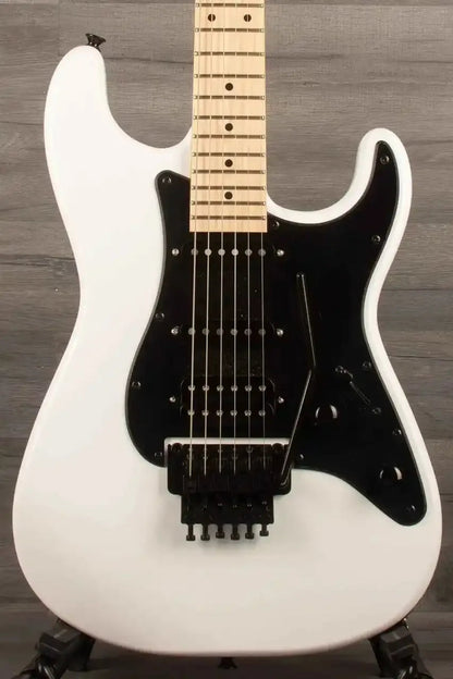 USED - Jackson X Series Adrian Smith SDXM Electric Guitar - Snow White with Black Pickguard, Maple Fingerboard