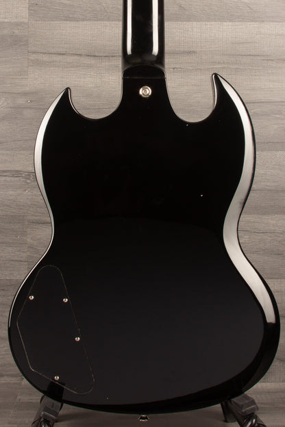 Epiphone SG Standard Ebony Electric Guitar - Classic Style & Powerful Sound