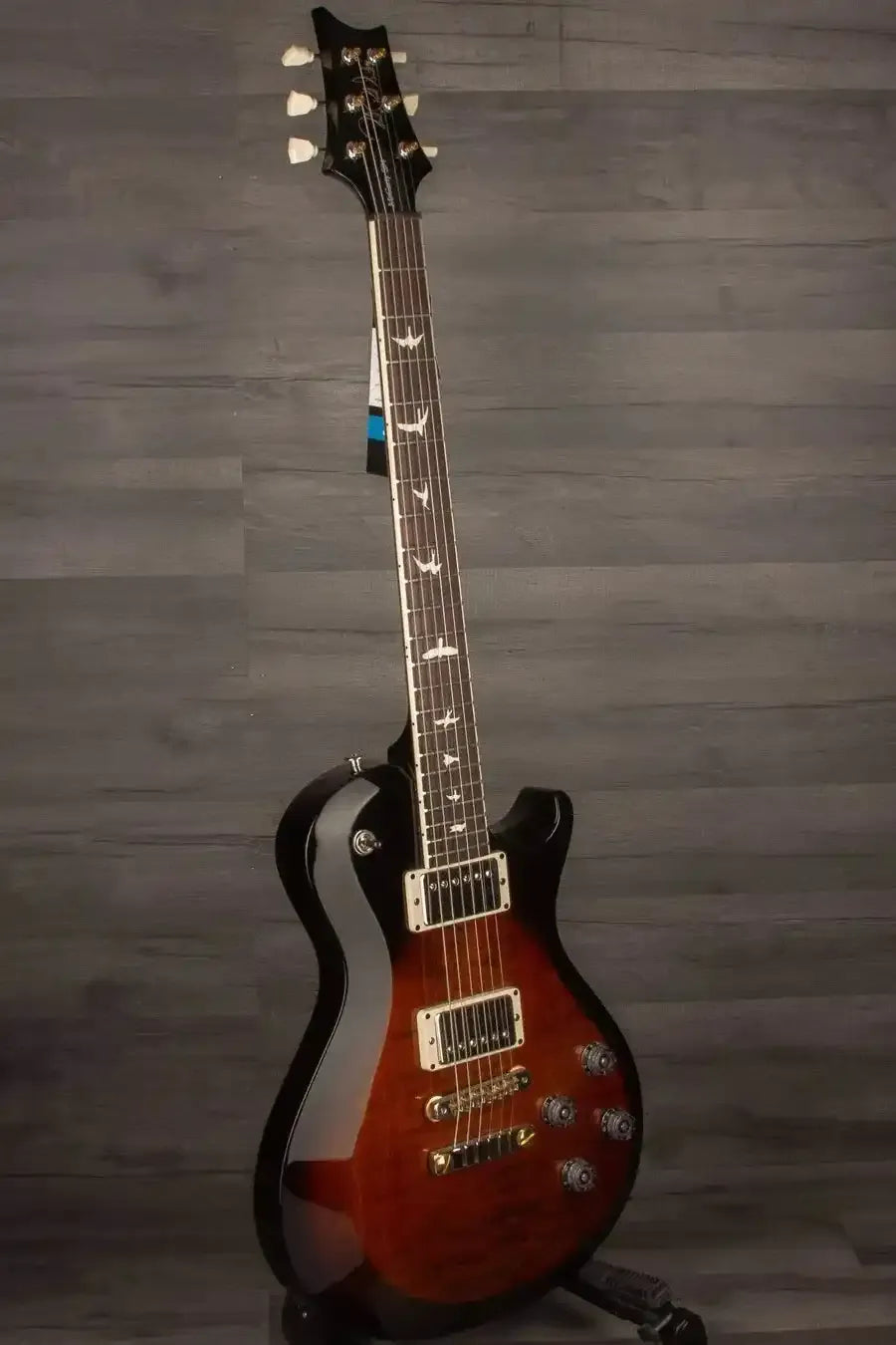 PRS S2 McCarty 594 Singlecut Electric Guitar, Burnt Amber Burst Finish