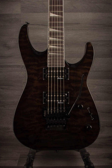 Jackson JS Series Dinky™ Arch Top JS32Q DKA Electric Guitar - Transparent Black