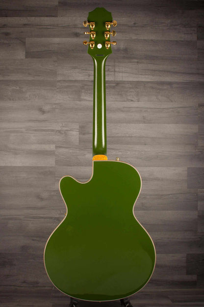 USED - Epiphone Emperor Swingster Forest green metallic inc hard case