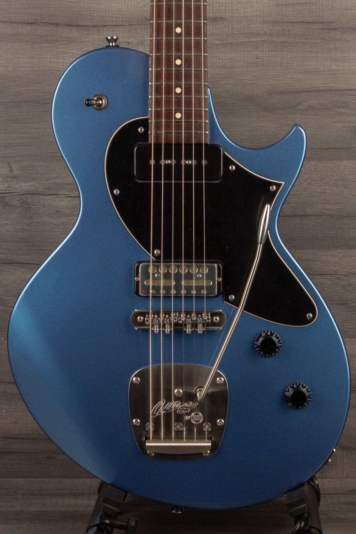 Collings 360 LT M Electric Guitar - Pelham Blue, Alder Body, Lollar Pickups & Figured Maple Neck