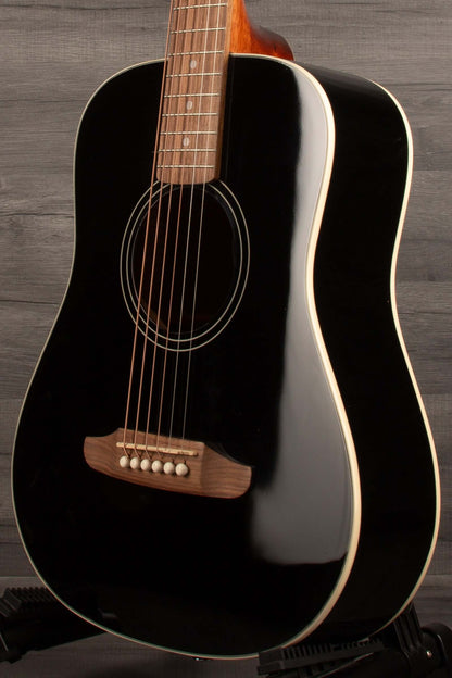 Fender California Standard Redondo™ Mini with Bag, Spruce Top, Black